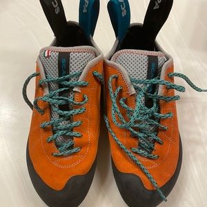 Scarpa climbing shoes